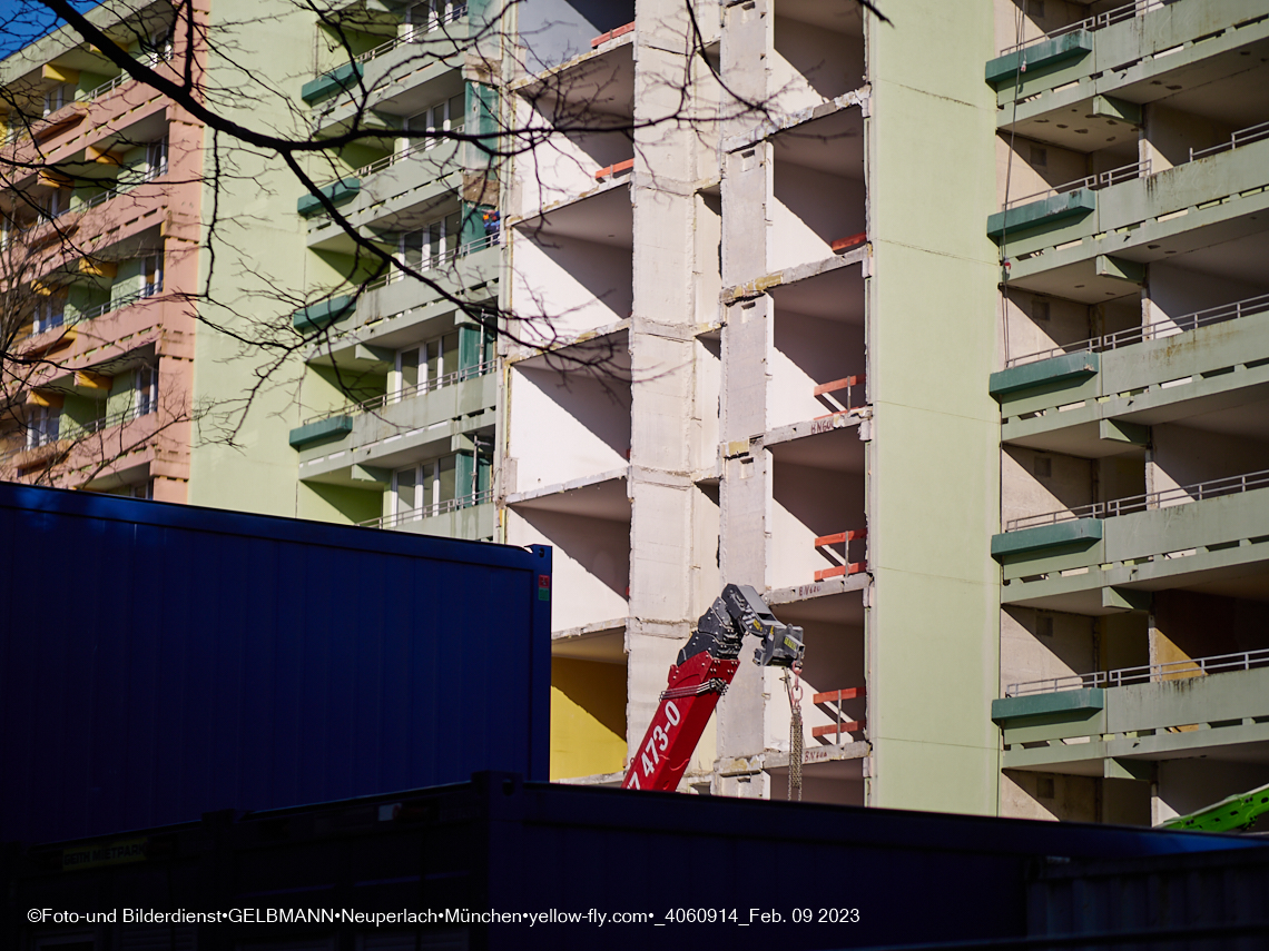 09.02.2023 - Mega-Großsanierung an der Kurt-Eisner-Straße